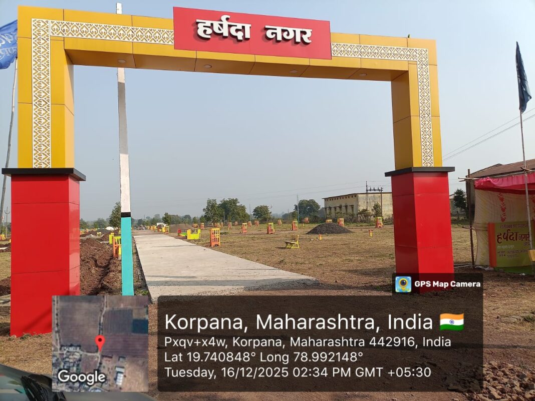 “हर्षदा नगर” लेआउटमध्ये नियम धाब्यावर! अवैध बांधकाम आणि वीज चोरीचा धुमाकूळ