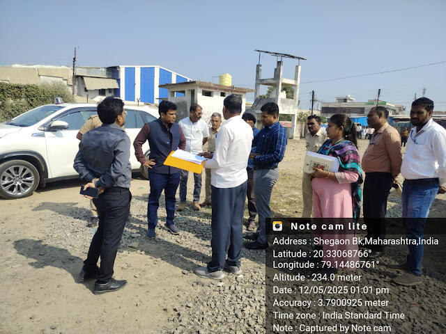 वरोरा तालुक्यात जिल्हाधिकाऱ्यांकडून ईव्हीएम स्ट्रॉंग रूमची पाहणी